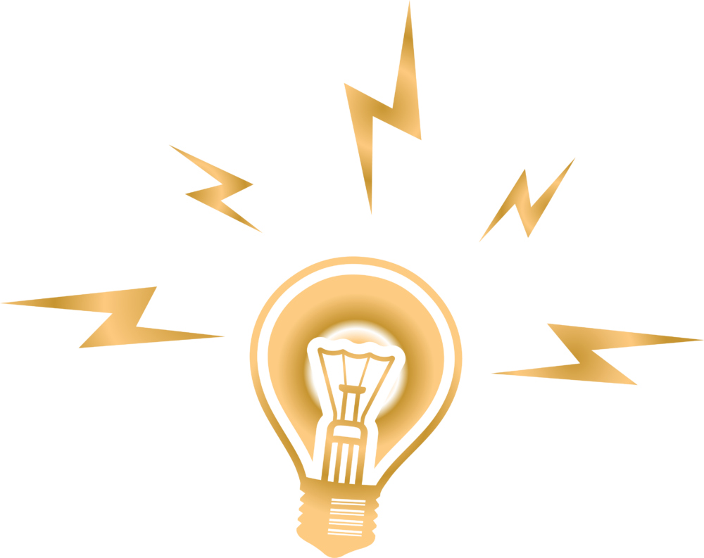 Blittzed Lightbulb Logo